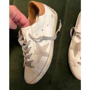 Golden Goose Superstar White/Tan size 37